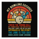 Suche nach bowling lustig poster Sport