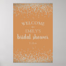 Suche nach orangen brautparty poster Elegant