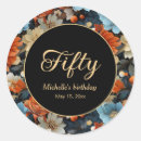 Suche nach orange blume aufkleber Für sie