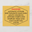 Suche nach danger postkarten Gefahr