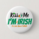 Suche nach lustiger st patricks tag buttons Küss mich