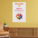 Suche nach kindergeburtstag party poster Bunt