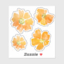 Suche nach hellgelbe blume aufkleber Aquarell