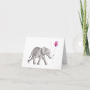 Suche nach rosa elefanten karten Babydusche danke