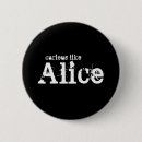 Suche nach alice wunderland buttons Abzeichen