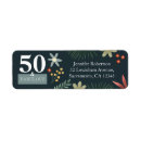 Suche nach 50 geburtstag rücksende aufkleber Elegante geburtstagsparty