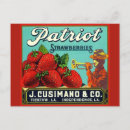 Suche nach vintage erdbeeren postkarten Werbung
