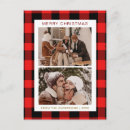 Suche nach weihnachten kariert postkarten Weihnachtskarte für foto