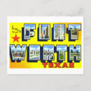 Suche nach fort worth texas postkarten Vintag