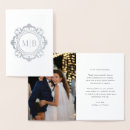 Suche nach silber alle karten Monogramm
