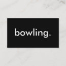 Suche nach schüssel visitenkarten Bowling