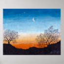 Suche nach baum silhouetten poster Morgendämmerung