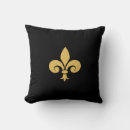 Suche nach fleur de lis kissen Schwarz