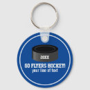 Suche nach hockey puck schlüsselanhänger Player