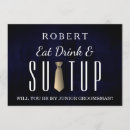 Suche nach schwarze anzugs einladungen Groomsman