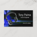 Suche nach toningenieur visitenkarten Discjockey