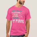 Suche nach klavierspieler tshirts Pianist