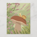 Suche nach schnecke postkarten Pilz