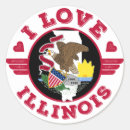 Suche nach illinois staat aufkleber I liebe illinois