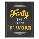 Suche nach vierziger poster 40 geburtstag