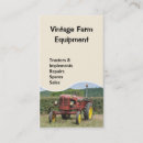 Suche nach vintage traktoren visitenkarten Landwirtschaft