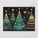 Suche nach bunter weihnachtsbaum postkarten Modern