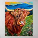 Suche nach highland cattle poster Scottish