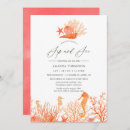 Suche nach koralle einladungen Unter dem meer