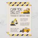 Suche nach bulldozer einladungen Baufahrzeuge