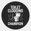 Suche nach toilette aufkleber Lustig