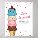 Suche nach leckereien poster Brautparty