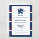 Suche nach nautisch einladungen Ahoy is a boy
