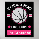 Suche nach mädchen basketball poster Korb