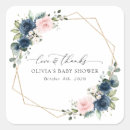 Suche nach rosa und blaue blumen aufkleber Aquarellfarben blume