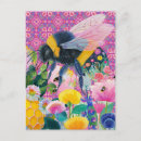 Suche nach honigbienen postkarten Wildblume