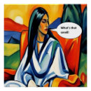 Suche nach geruch poster Frau
