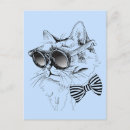 Suche nach coole katze postkarten Hipster