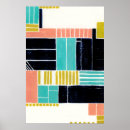 Suche nach türkis und rosa poster Abstrakt