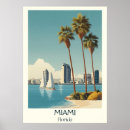 Suche nach vintage miami poster Reiseplakat