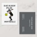 Suche nach softballs visitenkarten Sport