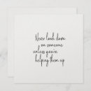 Suche nach menschlichkeit postkarten Hilfe