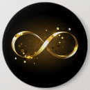 Suche nach symbol unendlichkeit buttons Gold