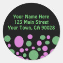 Suche nach farbige punkte aufkleber Rosa