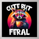 Suche nach raccoons poster Lustig