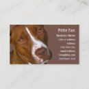 Suche nach stier visitenkarten Hund