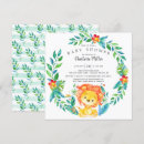 Suche nach niedliche löwen einladungen Babyparty