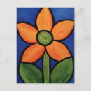 Suche nach orange blumen postkarten Bunt