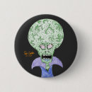 Suche nach außerirdischer buttons Retro