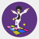Suche nach 70er disco aufkleber Lila