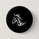 Suche nach schwarze pferde runde buttons Tier